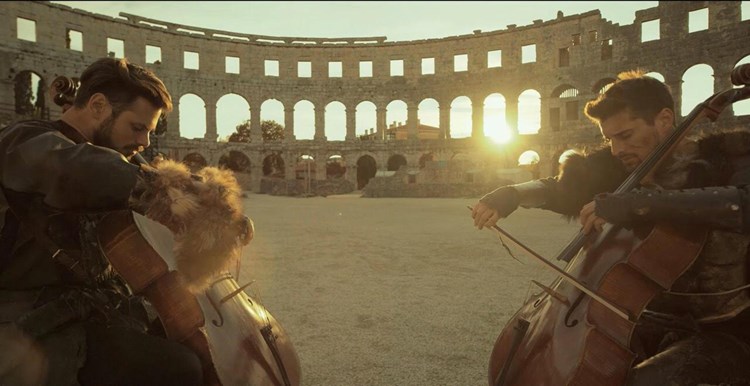 Spot za "Now We Are Free" iz filma "Gladijator" sniman je u Areni