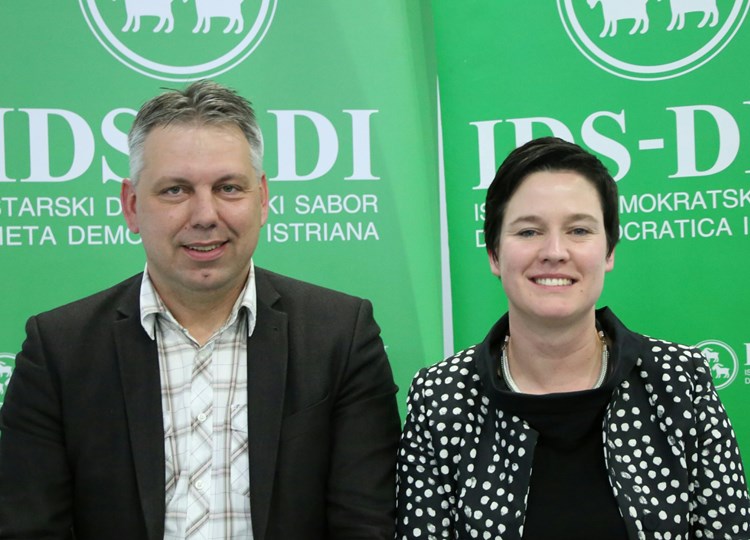 IDS-ovi kandidati: Siniša Žulić i Ana Pernić