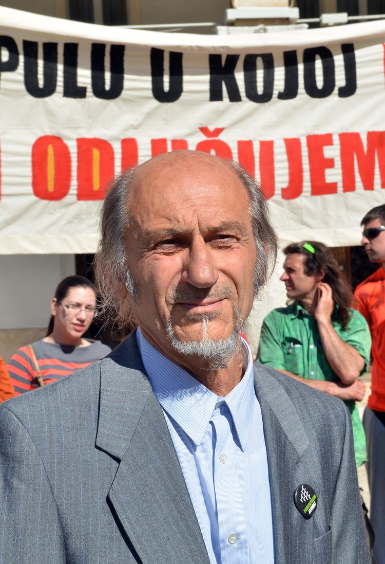 Kandidat za gradonačelnika Pino Ivančić (D. MEMEDOVIĆ)
