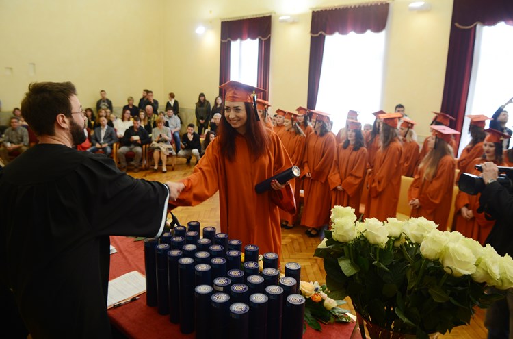 Sa svečanosti dodjele diploma (D. ŠTIFANIĆ)