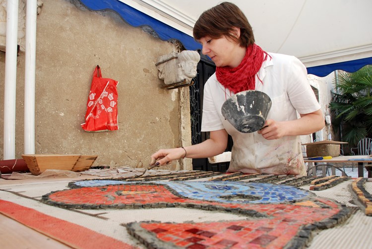 Umjetnička kolonija izrade mozaika 3. put u Poreču (Arhiva/ J. PREKALJ)
