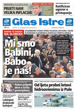 Glas Istre: subota, 10. ožujak 2012.