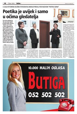 Glas Istre: četvrtak, 22. ožujak 2012. - stranica 18