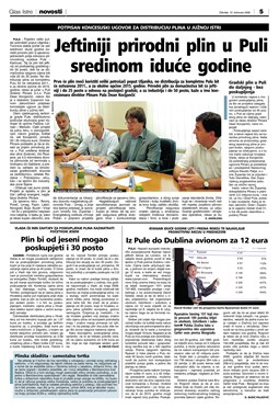 Glas Istre: četvrtak, 10. kolovoz 2006. - stranica 4