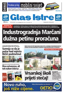 Glas Istre: četvrtak, 29. ožujak 2012.