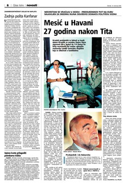 Glas Istre: četvrtak, 10. kolovoz 2006. - stranica 6