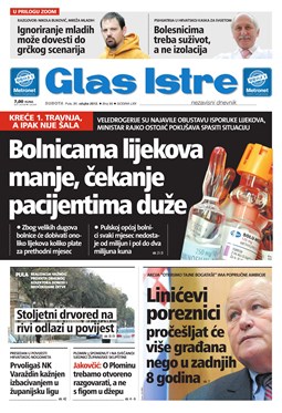 Glas Istre: subota, 31. ožujak 2012.
