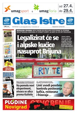 Glas Istre: četvrtak, 26. travanj 2012.