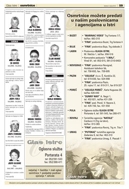 Glas Istre: subota, 9. lipanj 2012. - stranica 58