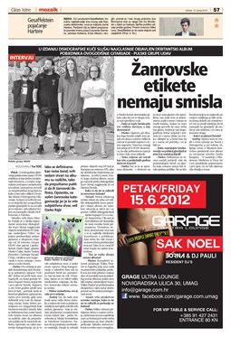 Glas Istre: utorak, 12. lipanj 2012. - stranica 57