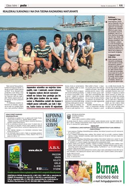 Glas Istre: četvrtak, 16. kolovoz 2012. - stranica 11