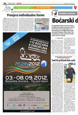 Glas Istre: ponedjeljak, 27. kolovoz 2012. - stranica 27