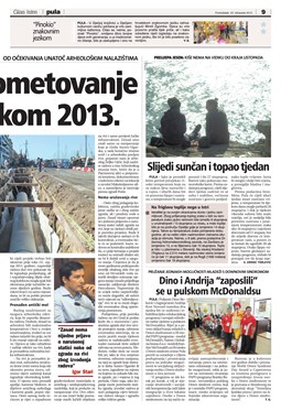 Glas Istre: ponedjeljak, 22. listopad 2012. - stranica 9