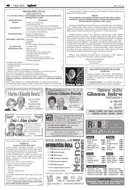 Glas Istre: petak, 8. rujan 2006. - stranica 48