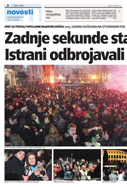 Glas Istre: srijeda, 2. siječanj 2013.