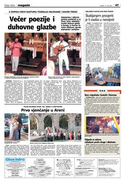 Glas Istre: nedjelja, 10. rujan 2006. - stranica 47