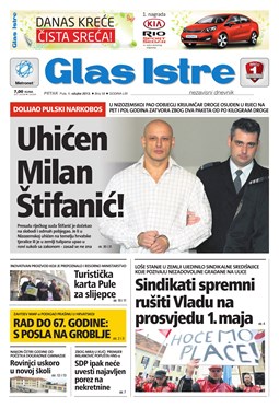 Glas Istre: petak, 1. ožujak 2013.