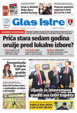 Glas Istre: utorak, 5. ožujak 2013.