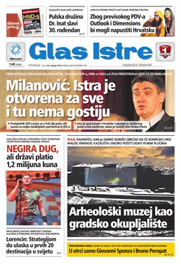Glas Istre: utorak, 26. ožujak 2013.