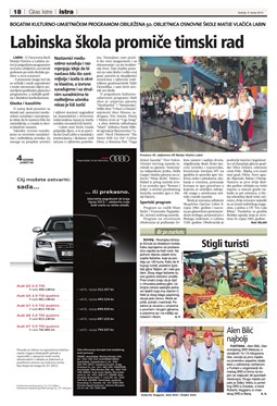 Glas Istre: subota, 8. lipanj 2013. - stranica 18