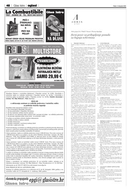 Glas Istre: petak, 6. listopad 2006. - stranica 48