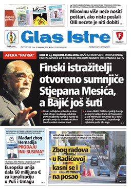 Glas Istre: četvrtak, 3. listopad 2013.