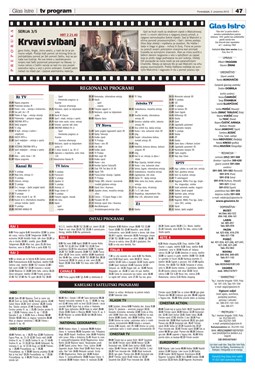 Glas Istre: ponedjeljak, 2. prosinac 2013. - stranica 47