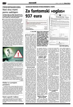 Glas Istre: srijeda, 1. veljača 2006. - stranica 2