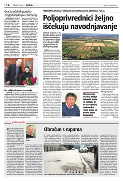 Glas Istre: srijeda, 15. siječanj 2014. - stranica 14