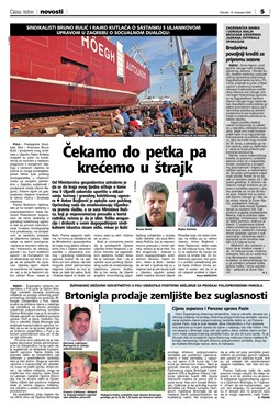 Glas Istre: četvrtak, 19. listopad 2006. - stranica 4