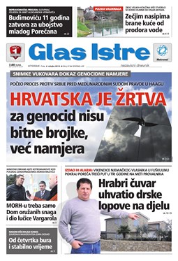 Glas Istre: utorak, 4. ožujak 2014.