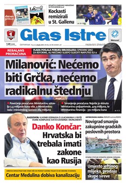 Glas Istre: četvrtak, 6. ožujak 2014.