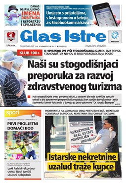Glas Istre: ponedjeljak, 10. ožujak 2014.