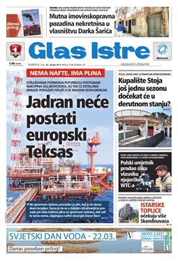 Glas Istre: subota, 22. ožujak 2014.