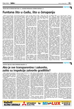 Glas Istre: utorak, 24. listopad 2006. - stranica 14