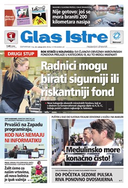 Glas Istre: četvrtak, 22. svibanj 2014.
