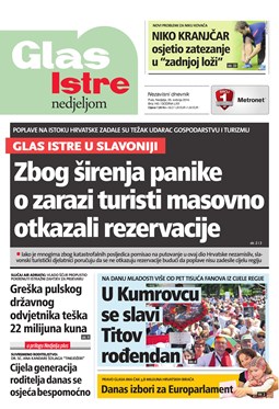 Glas Istre: nedjelja, 25. svibanj 2014.
