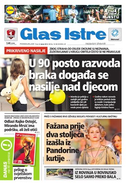 Glas Istre: ponedjeljak, 9. lipanj 2014.