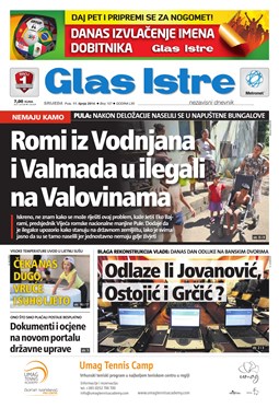 Glas Istre: srijeda, 11. lipanj 2014.