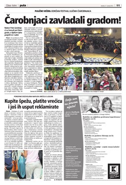 Glas Istre: subota, 21. lipanj 2014. - stranica 11