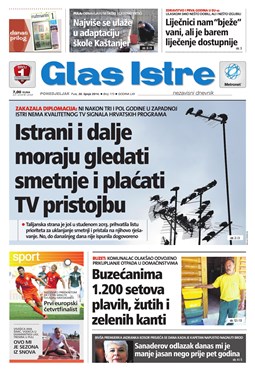 Glas Istre: ponedjeljak, 30. lipanj 2014.