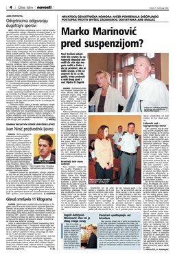 Glas Istre: utorak, 7. studeni 2006. - stranica 3