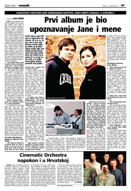 Glas Istre: subota, 11. studeni 2006. - stranica 47