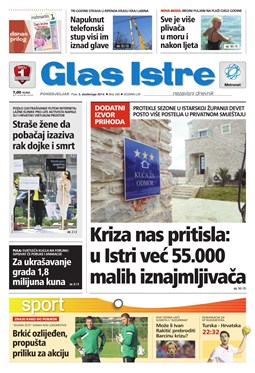 Glas Istre: ponedjeljak, 3. studeni 2014.