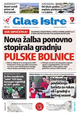 Glas Istre: srijeda, 10. prosinac 2014.