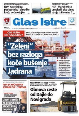 Glas Istre: utorak, 3. ožujak 2015.