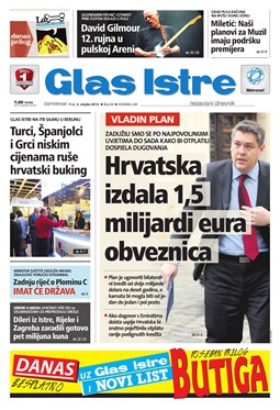 Glas Istre: četvrtak, 5. ožujak 2015.