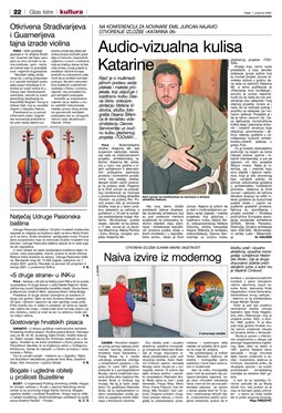 Glas Istre: petak, 1. prosinac 2006. - stranica 22