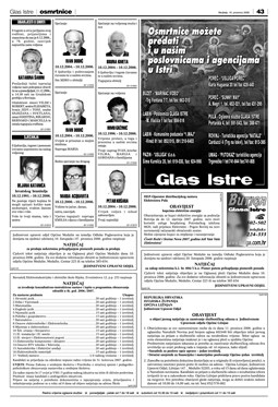Glas Istre: nedjelja, 10. prosinac 2006. - stranica 41