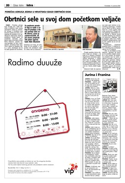 Glas Istre: ponedjeljak, 18. prosinac 2006. - stranica 19